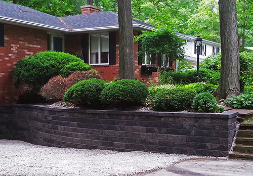 Retaining Wall Installation - BOSS Landscaping in Erie, PA